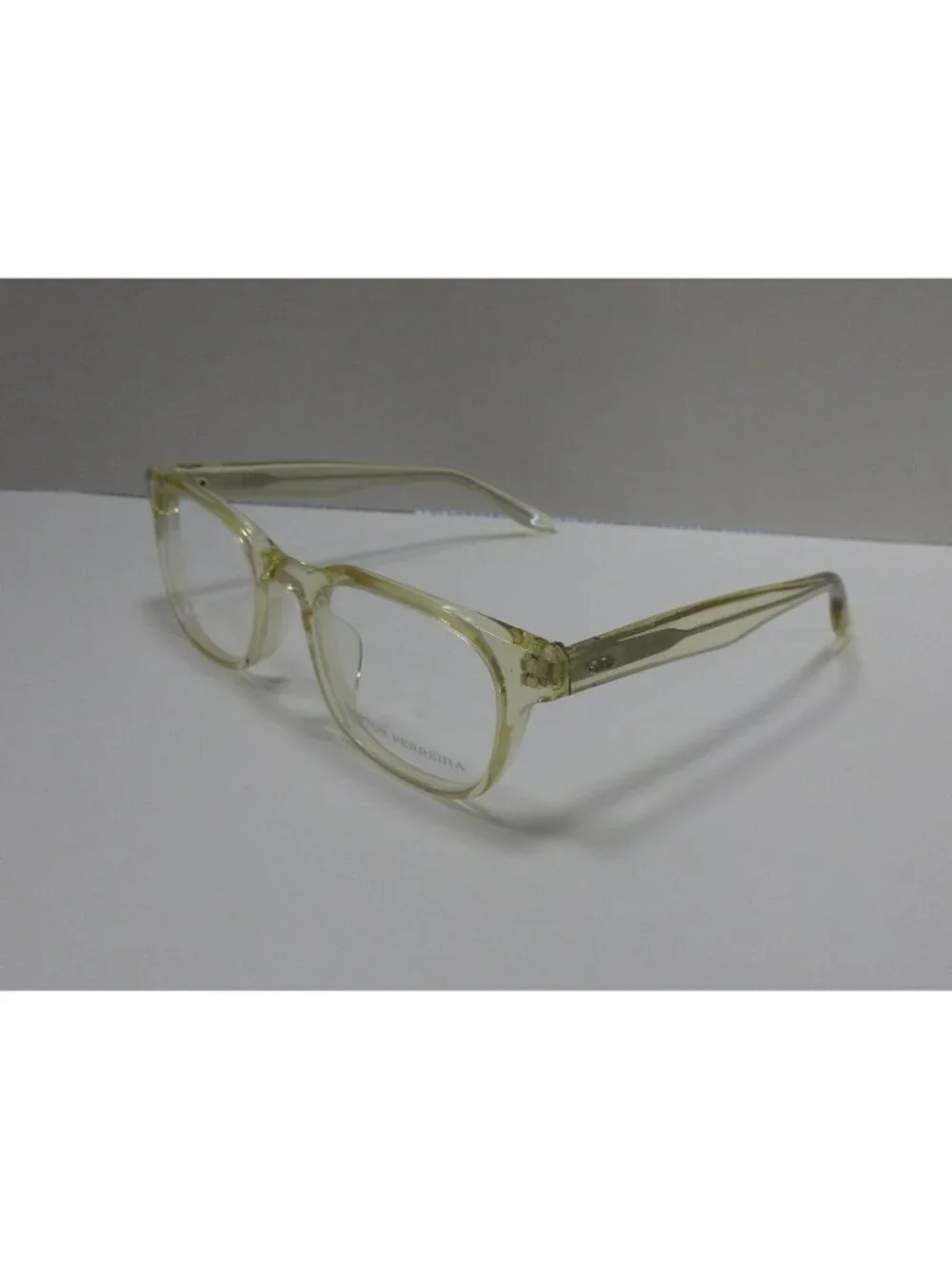 Barton Perreira Eyeglasses White Neville Rectangular 48-21-143 NEW